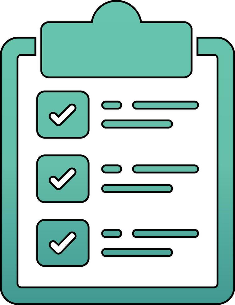 Check List Vector Icon