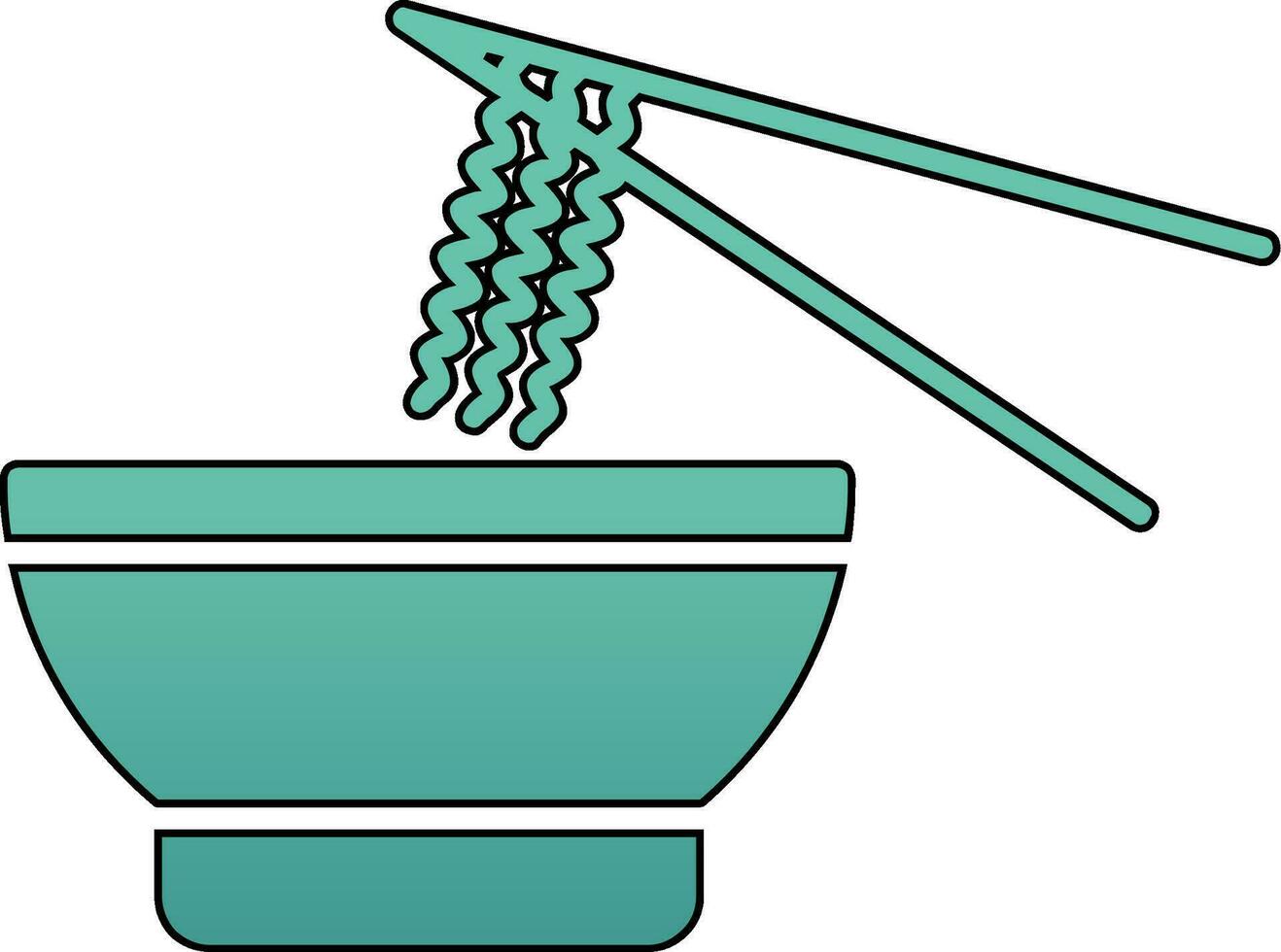 Noodles Vector Icon