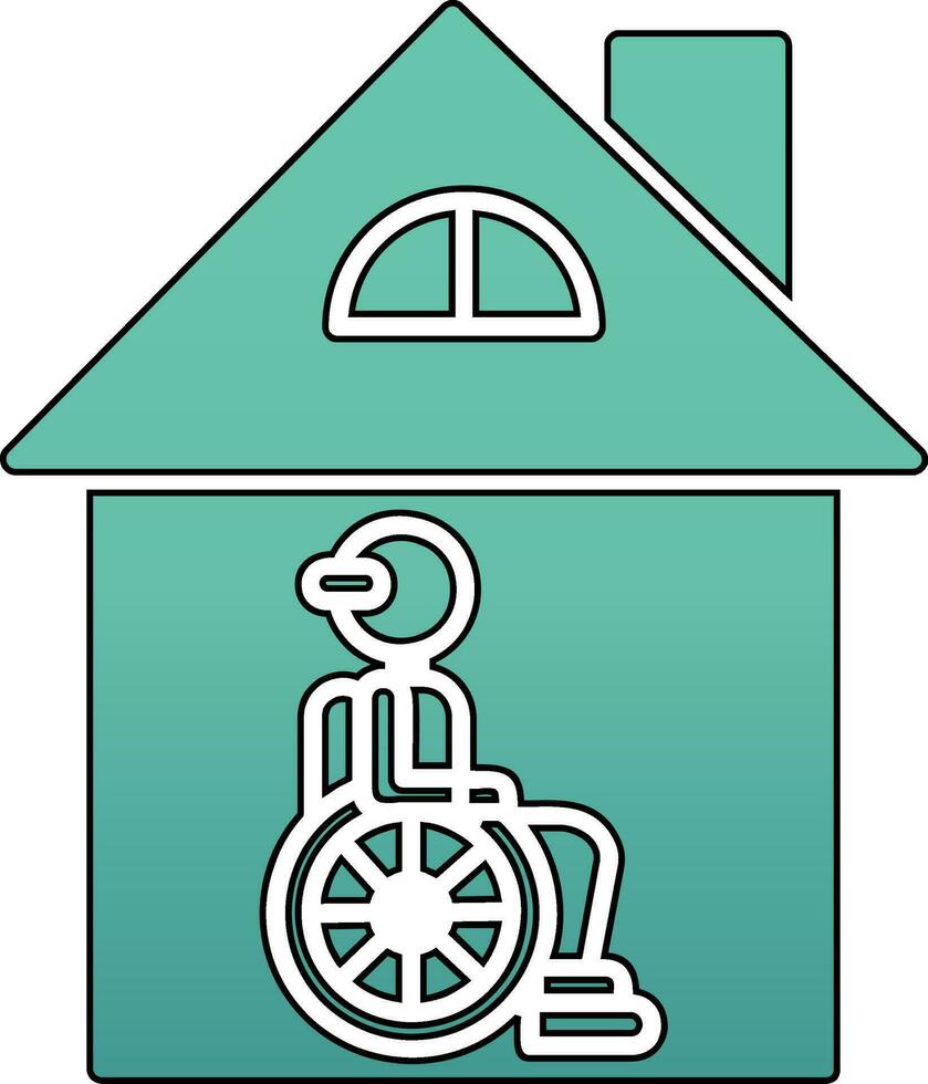 Nursing Home Vector Icon