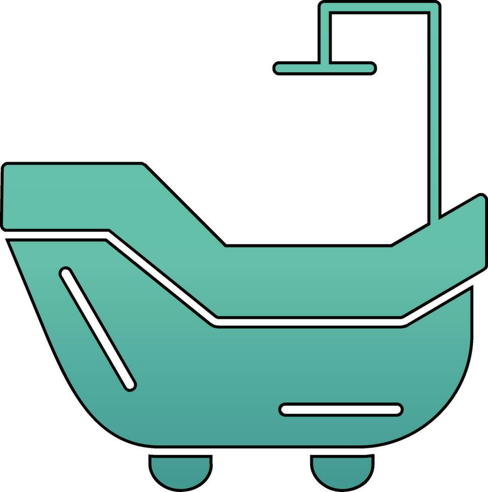 Bathtub Vector Icon