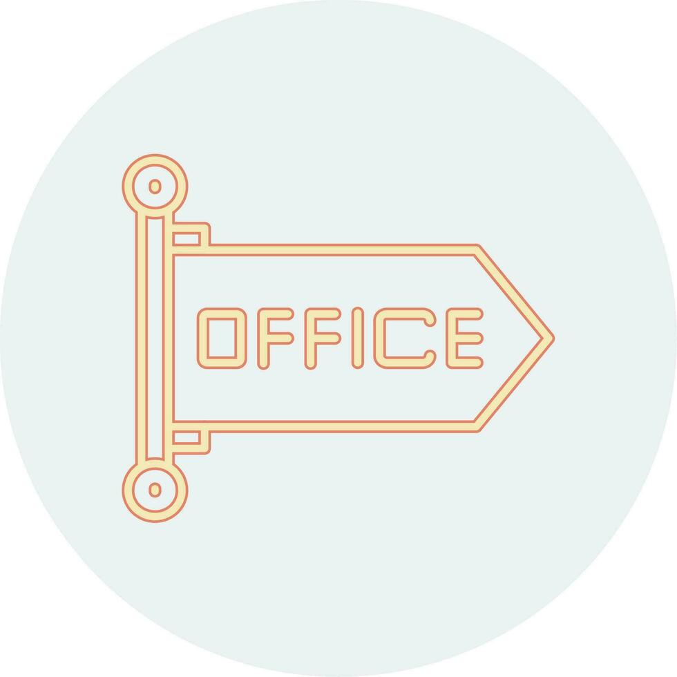 icono de vector de oficina