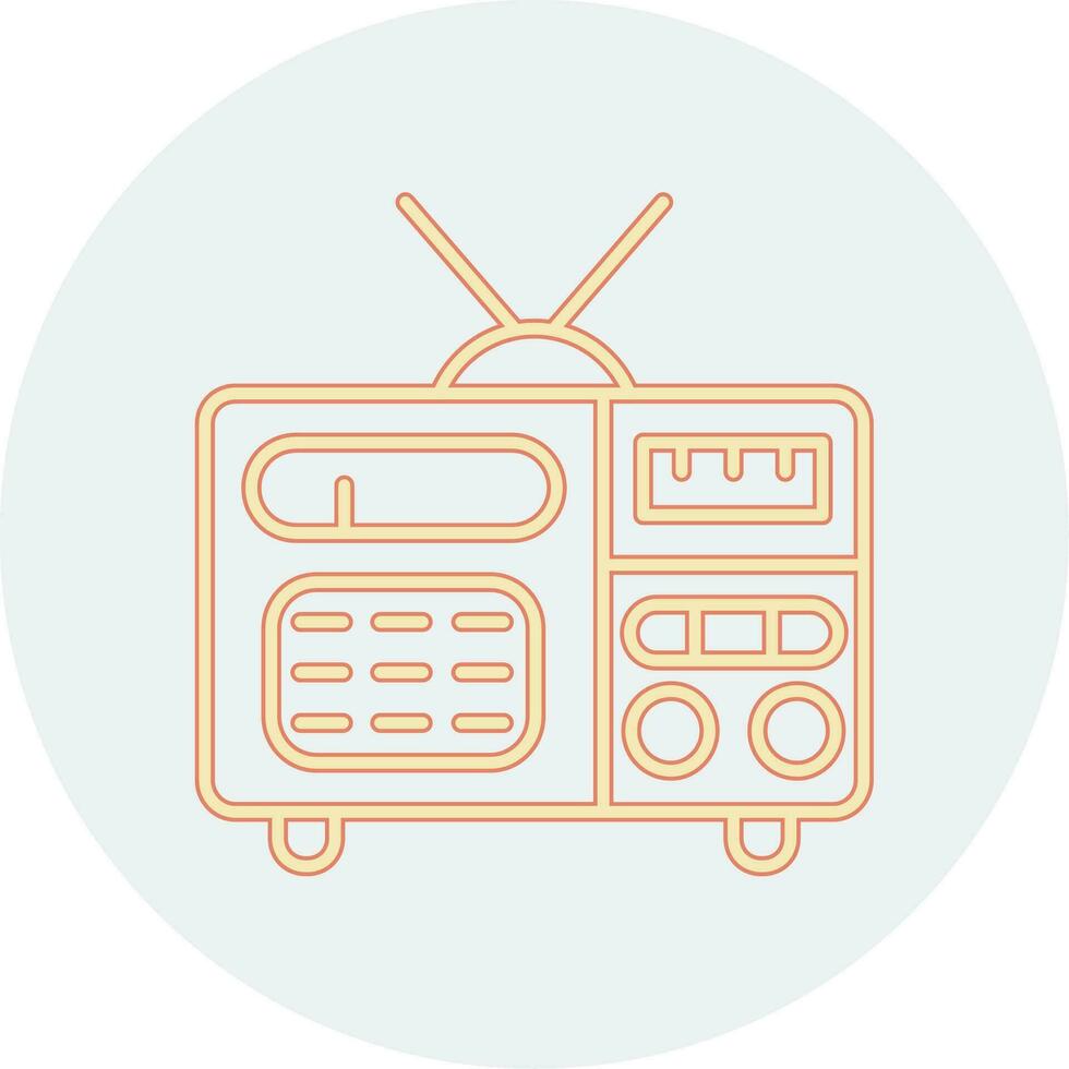 Radio Vector Icon