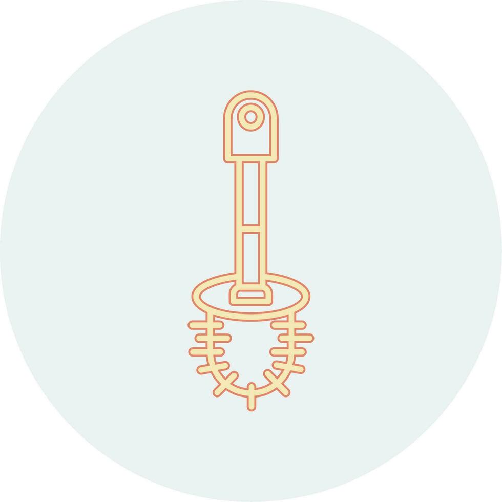 Toilet Brush Vector Icon