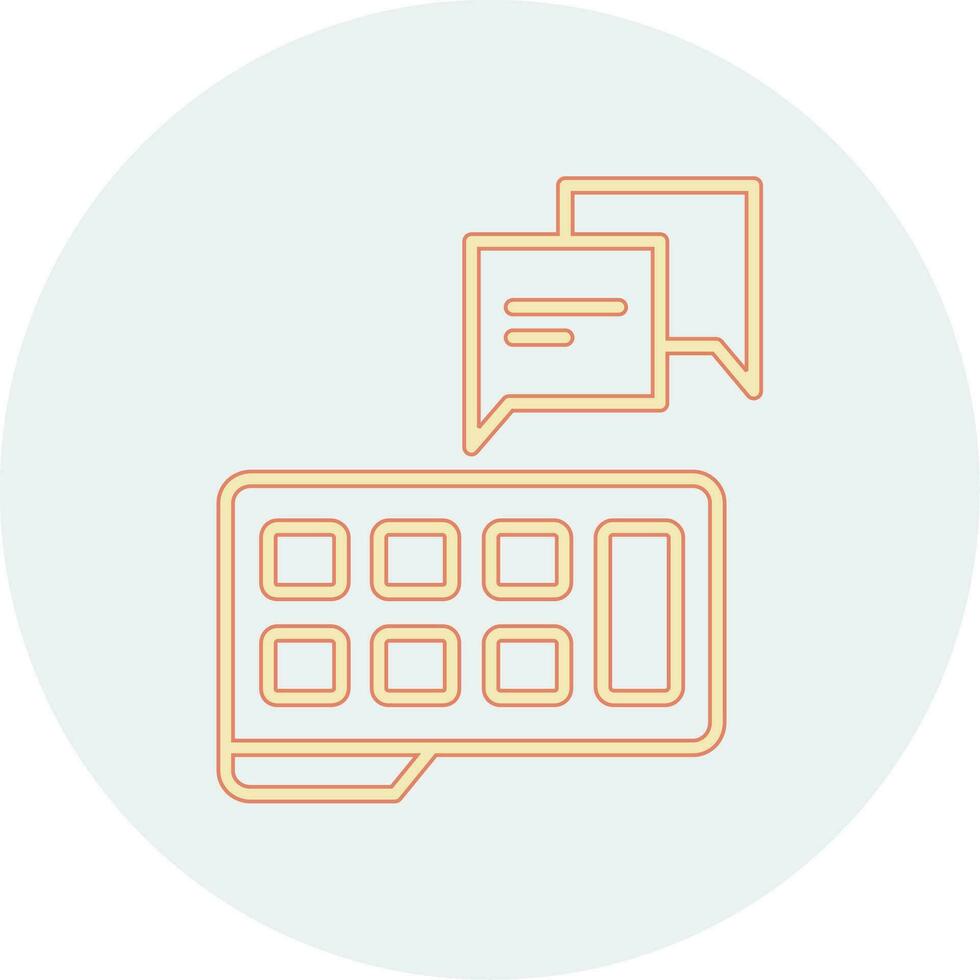 Keyboard Vector Icon