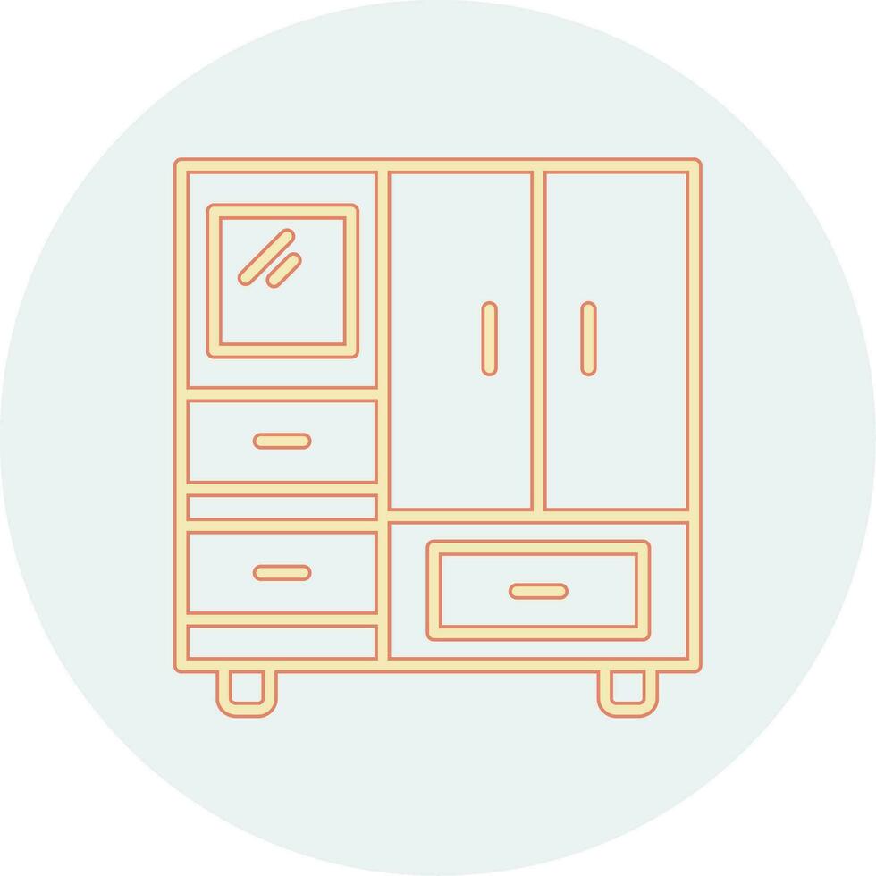 Wardrobe Vector Icon