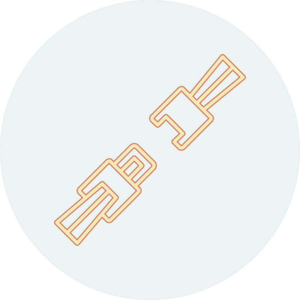 Seatbelt Vector Icon