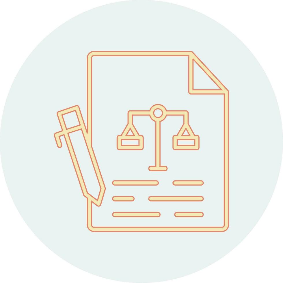 Contract Vector Icon