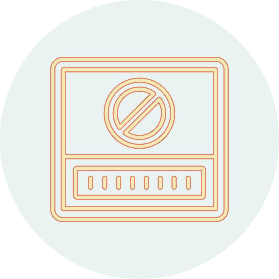 Stop Vector Icon