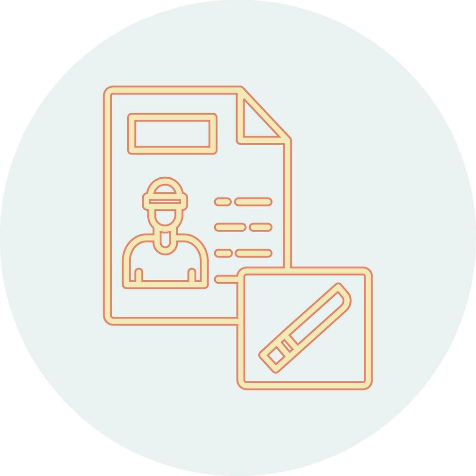 Evidence Vector Icon