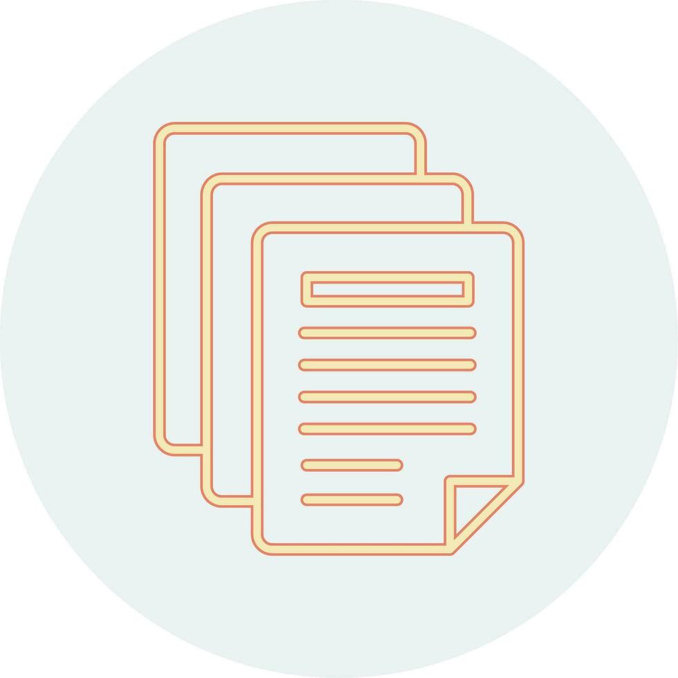 Document Vector Icon