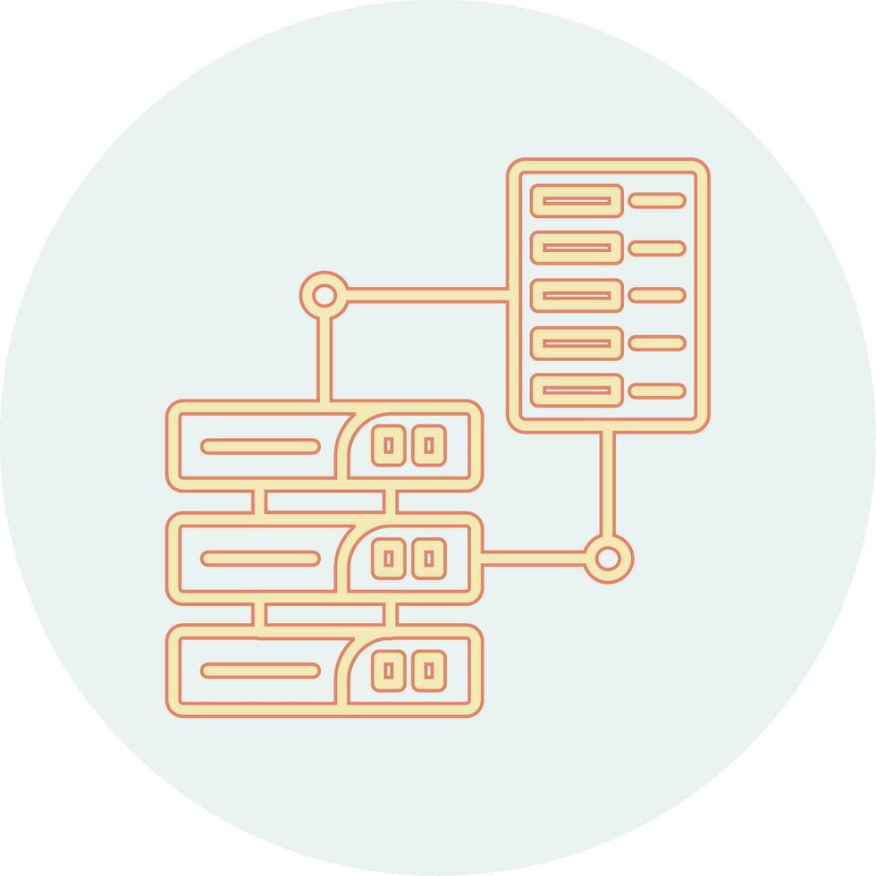 icono de vector de transferencia de datos