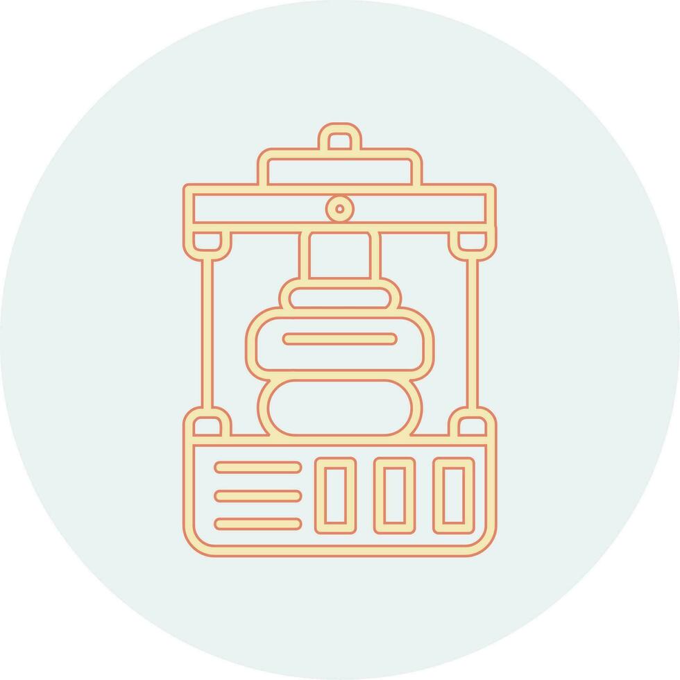 Press Vector Icon