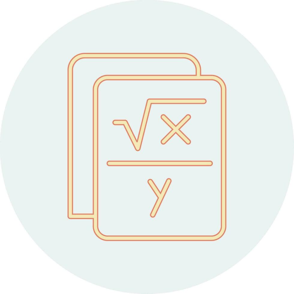 Formula Vector Icon