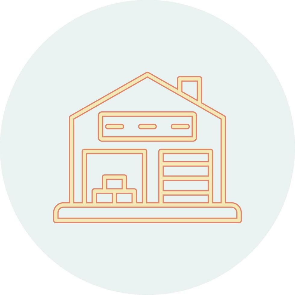 Warehouse Vector Icon