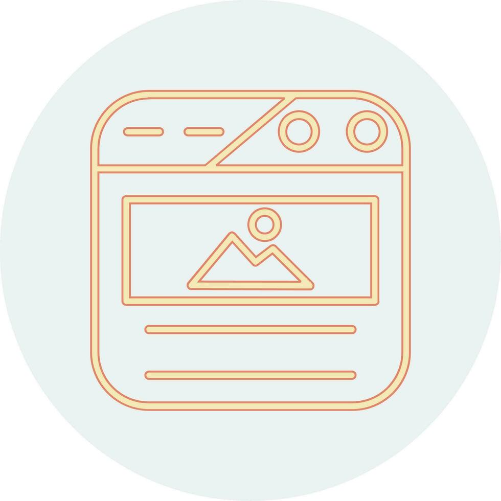 Web Page Vector Icon