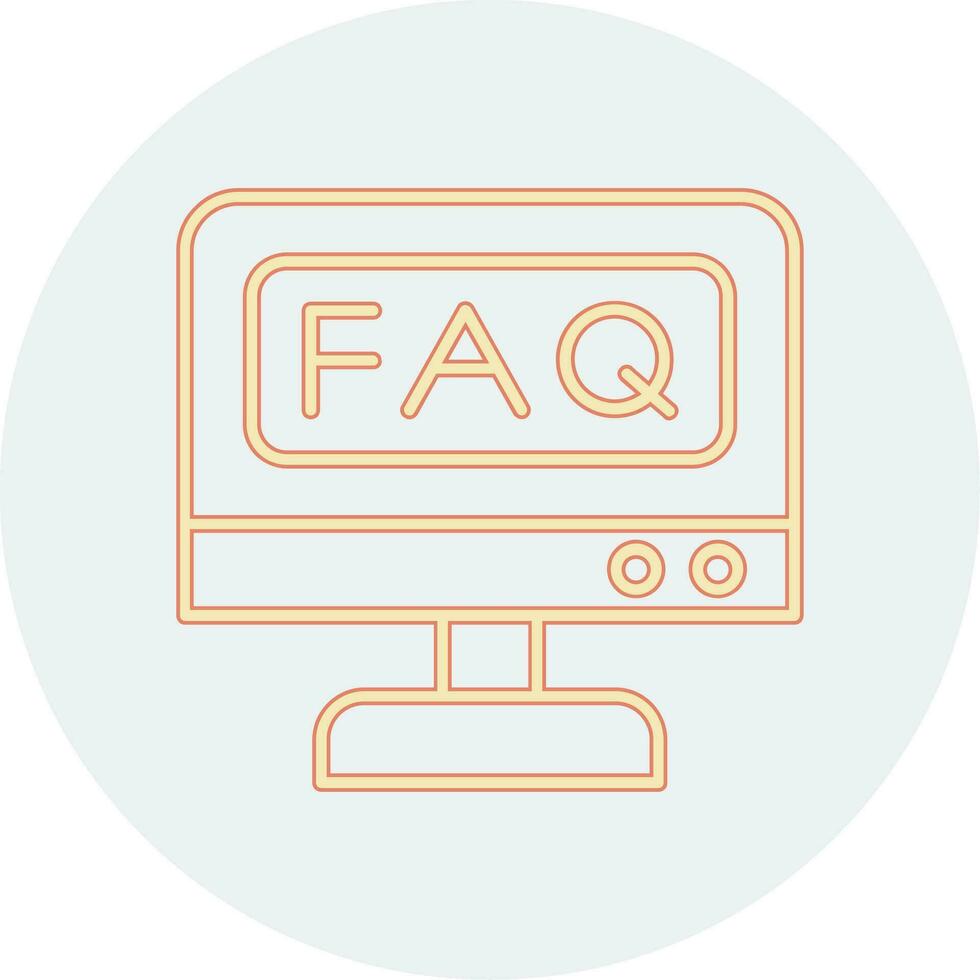 Faq Vector Icon
