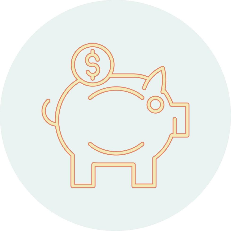 Piggy Bank Vector Icon