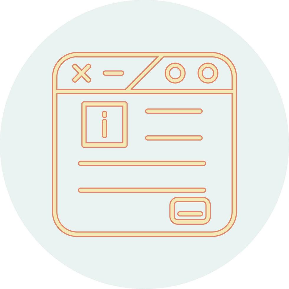 Information Vector Icon