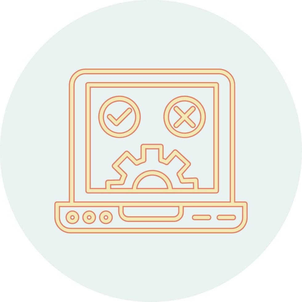 Tested Vector Icon