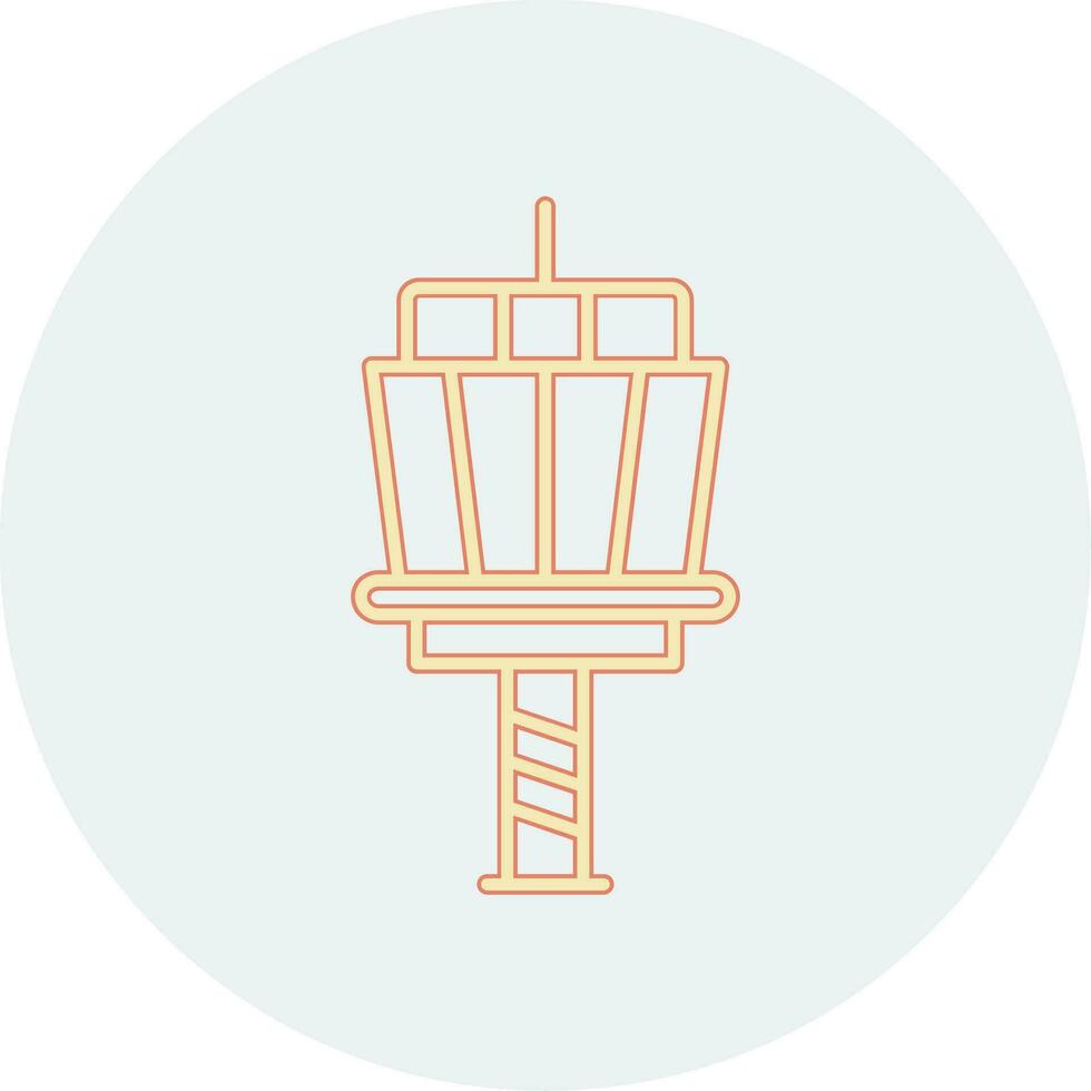 Control Tower Vector Icon