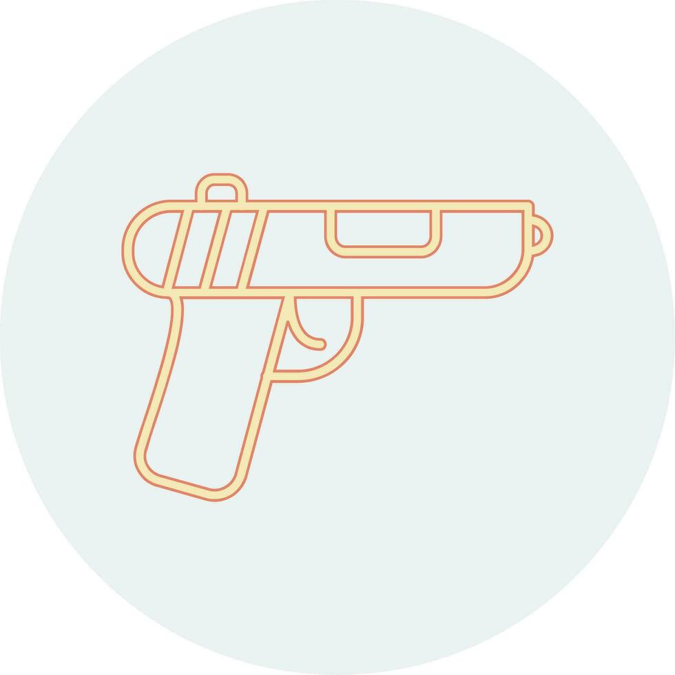 icono de vector de pistola