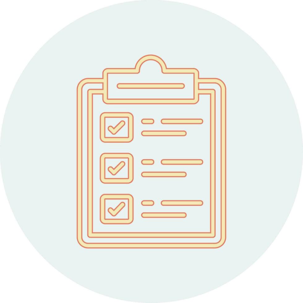 Check List Vector Icon