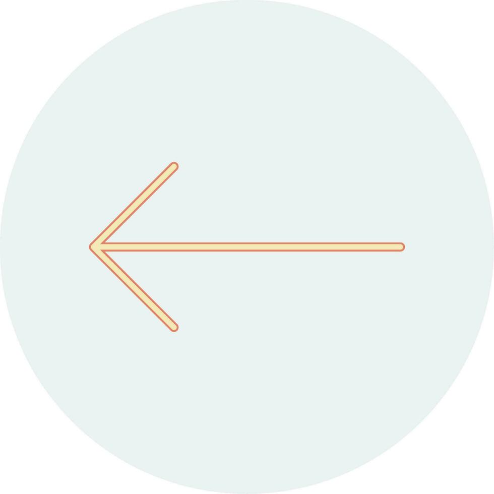 Left Arrow Vector Icon