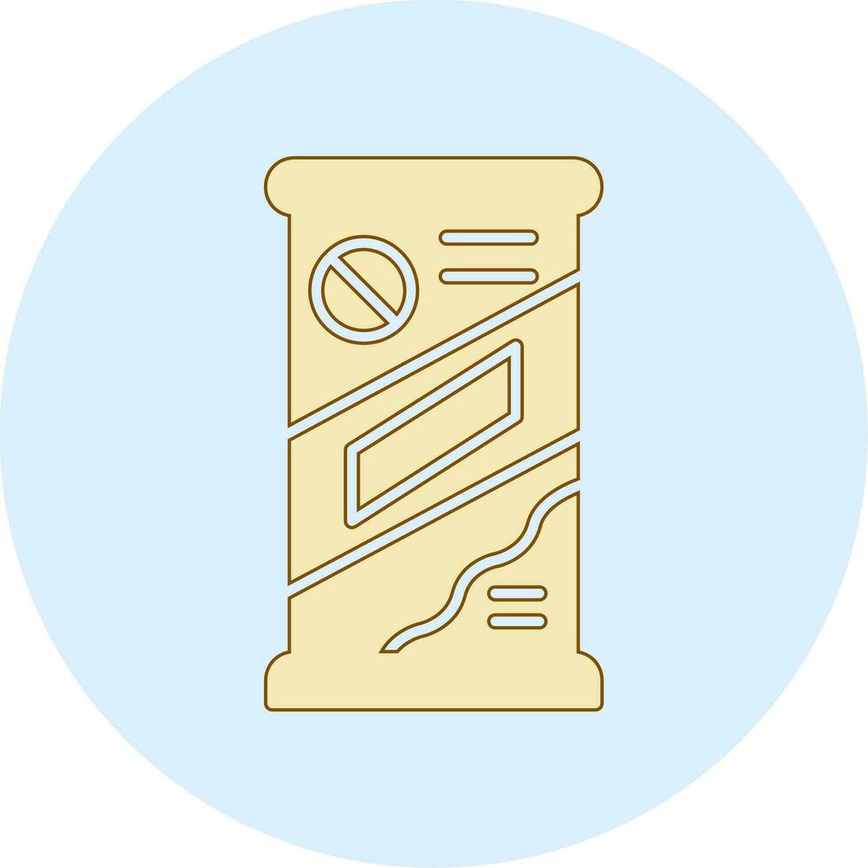 Roll Up Vector Icon