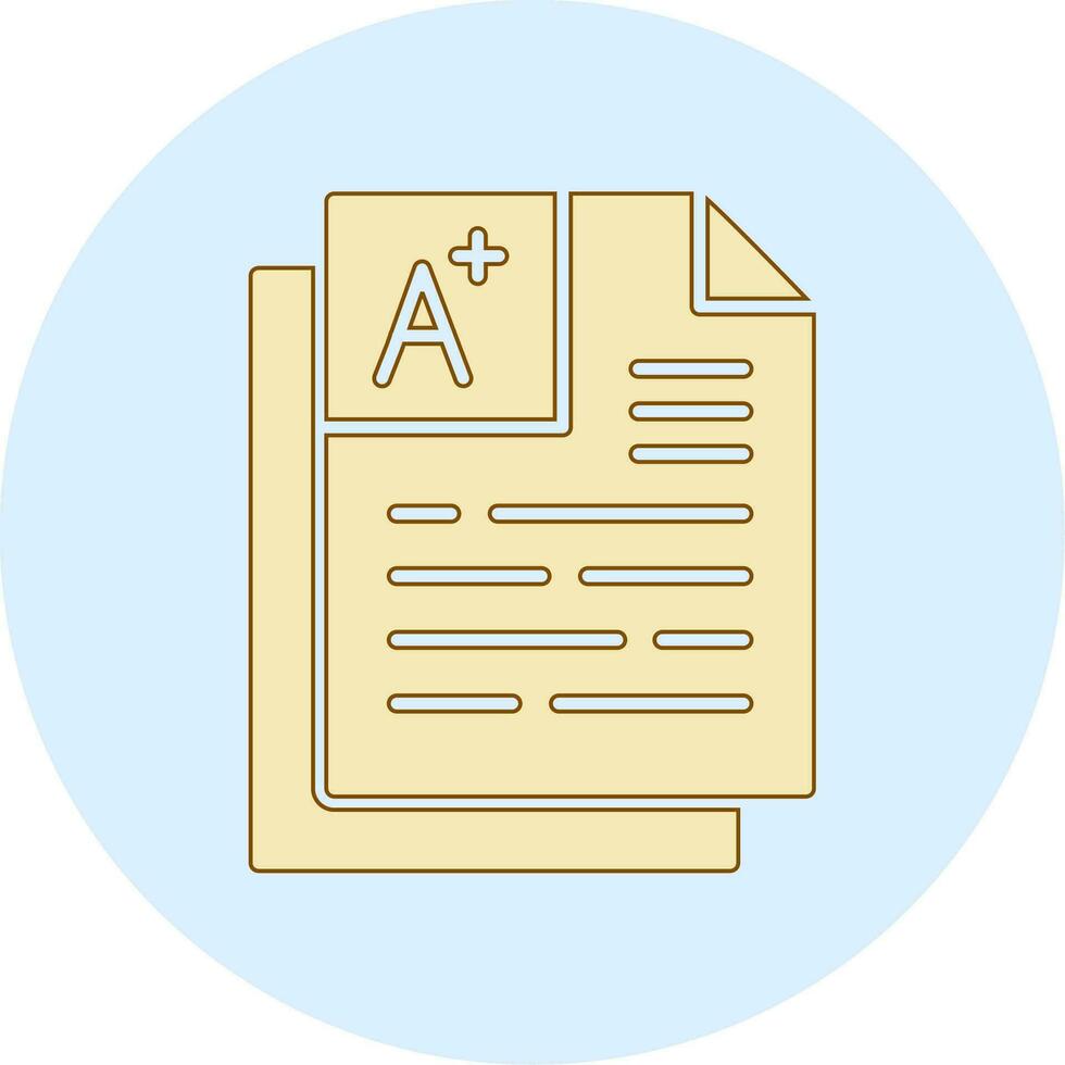 Exam Vector Icon