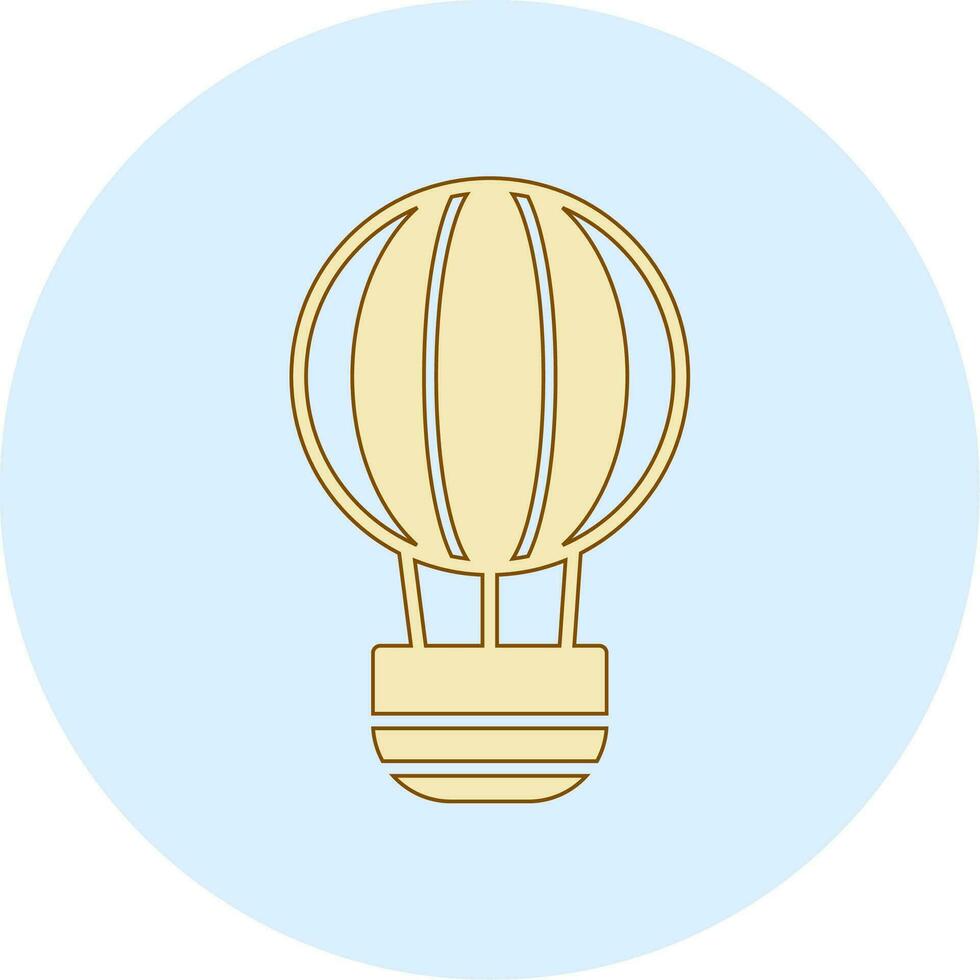 Hot Air Balloon Vector Icon