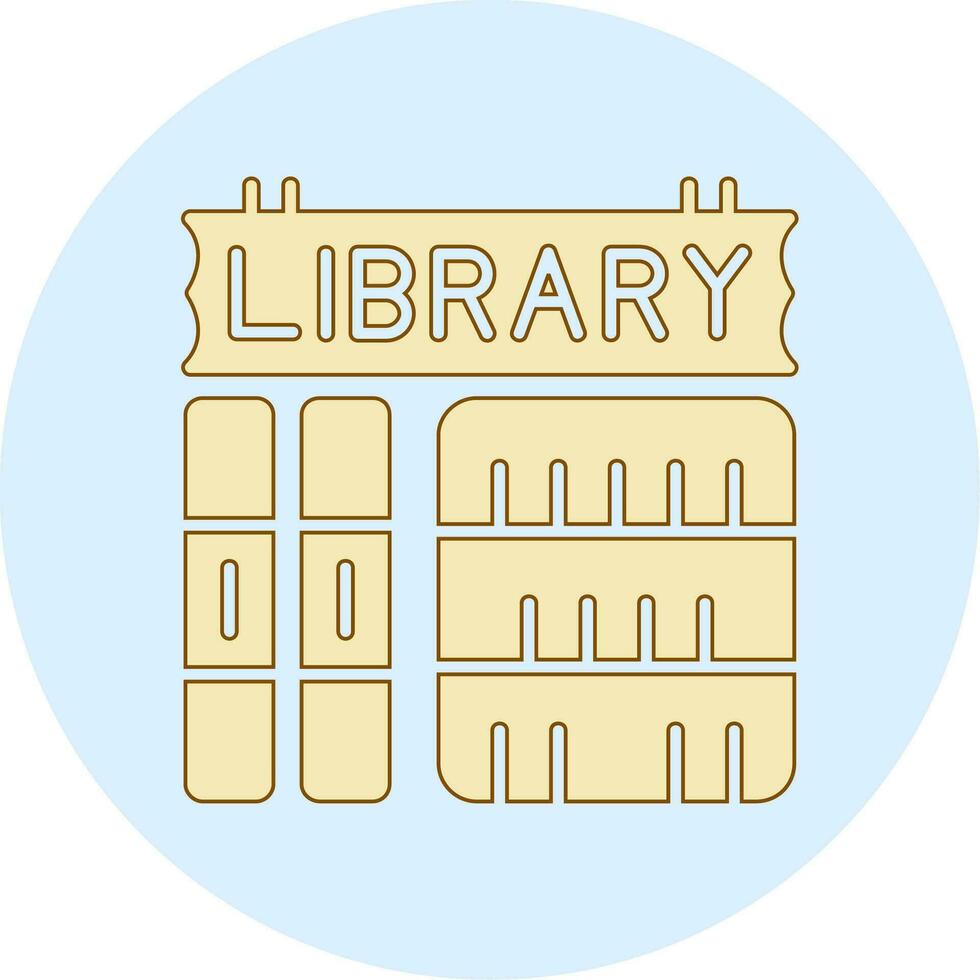 Library Vector Icon