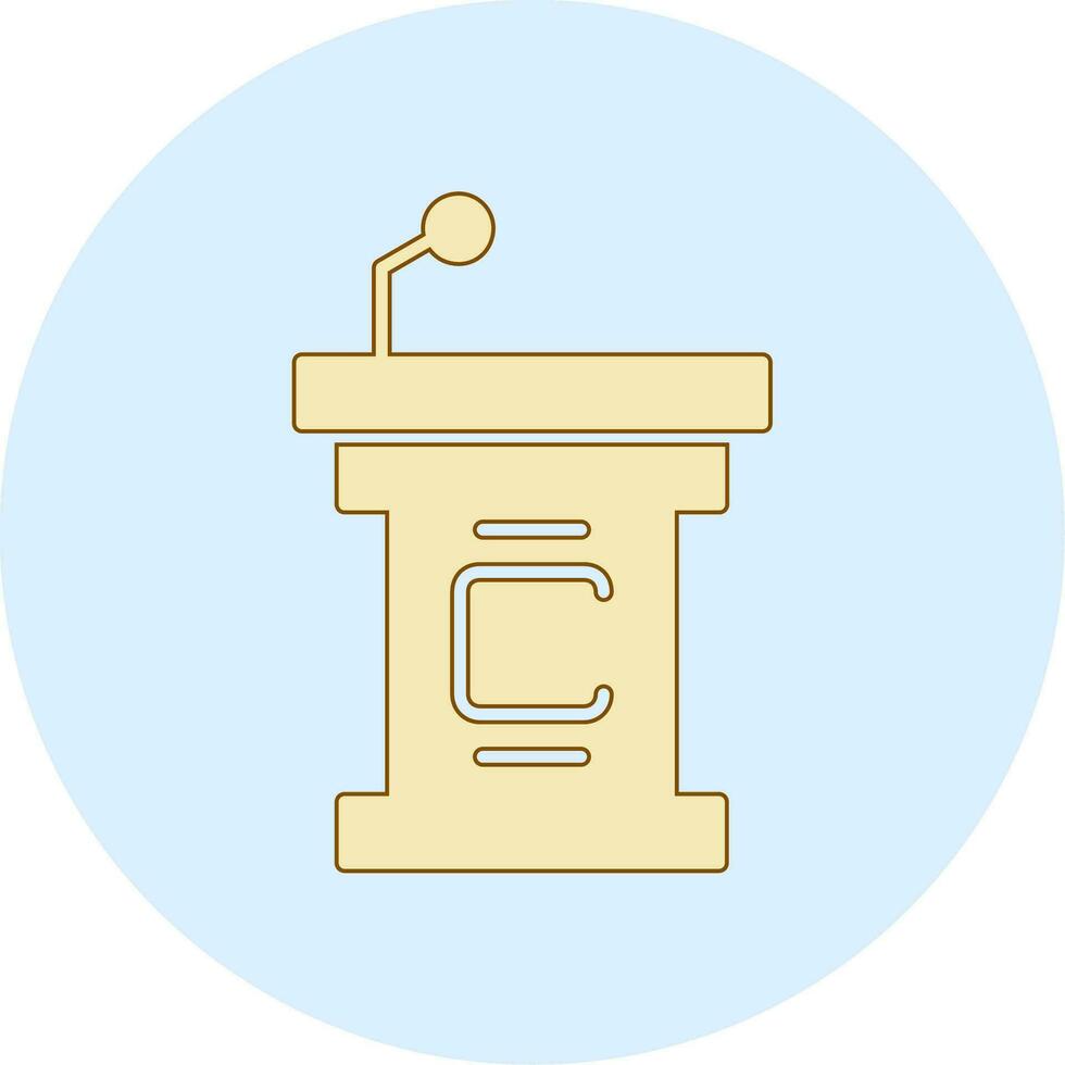 Lectern Vector Icon