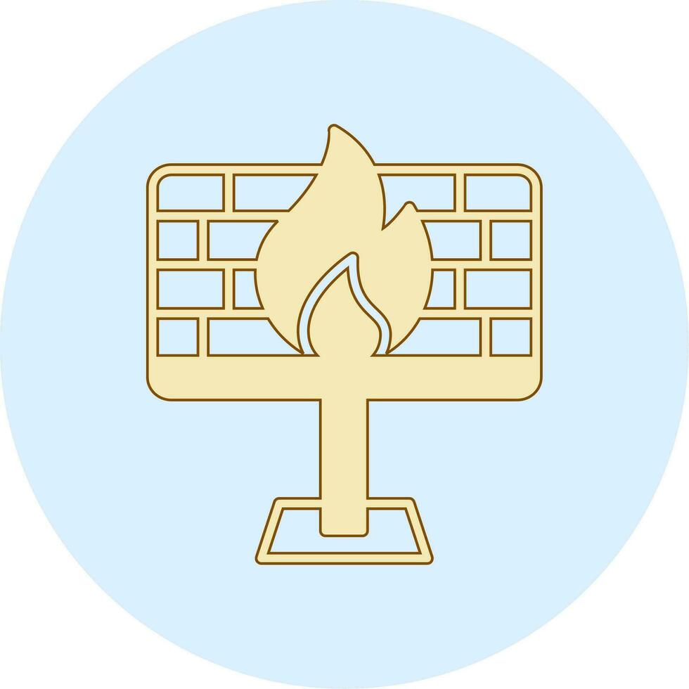Firewall Vector Icon