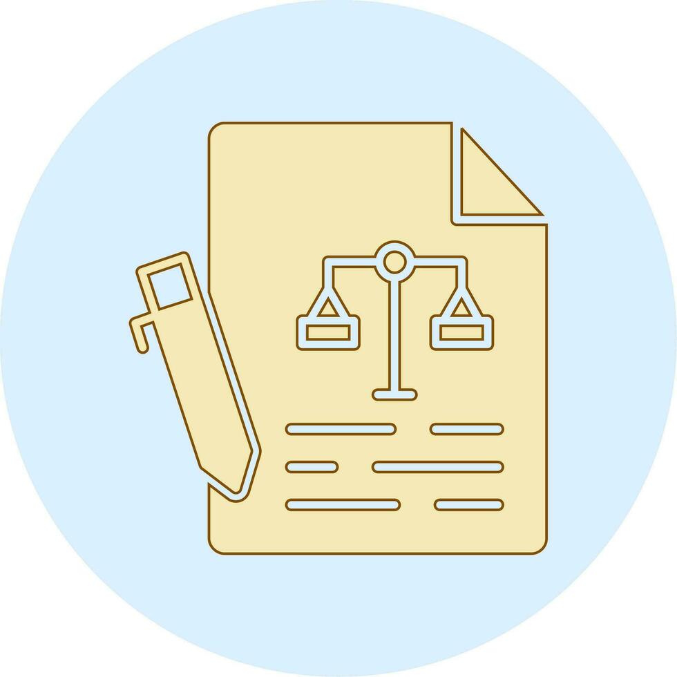 Contract Vector Icon