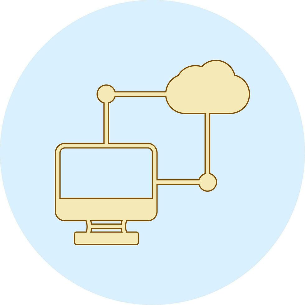 Data Transfer Vector Icon