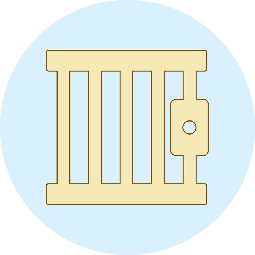 Jailhouse Vector Icon