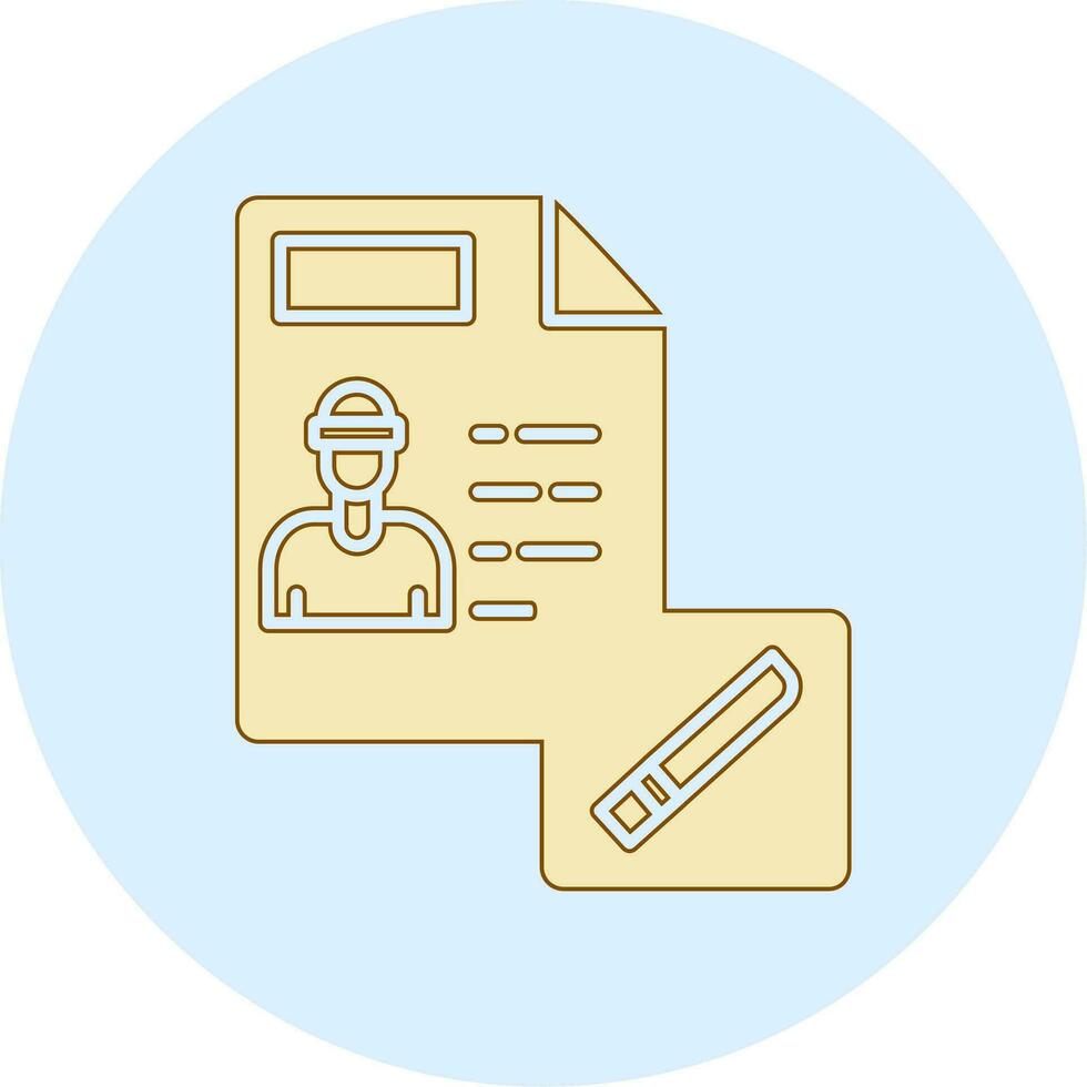 Evidence Vector Icon