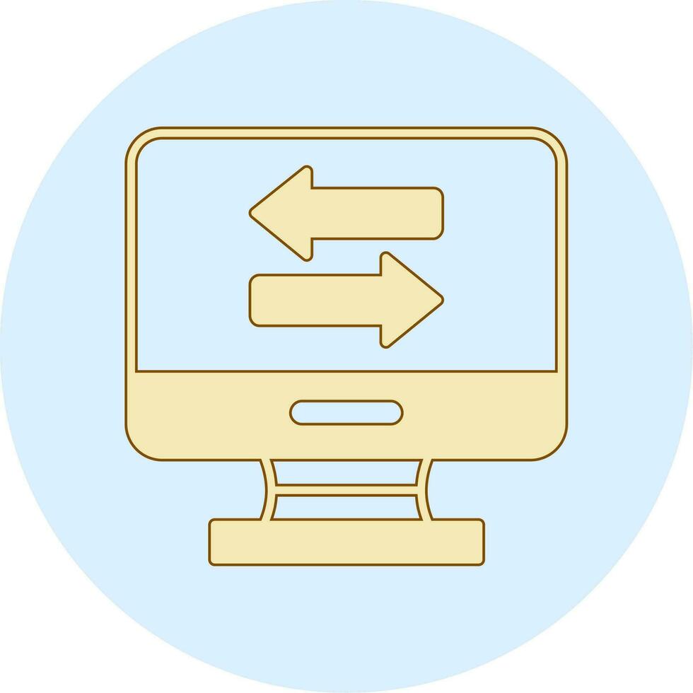 Transfer Vector Icon