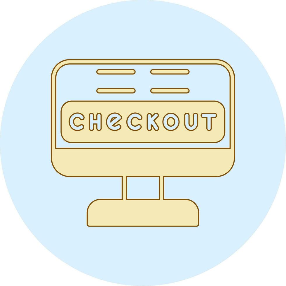 Checkout Vector Icon