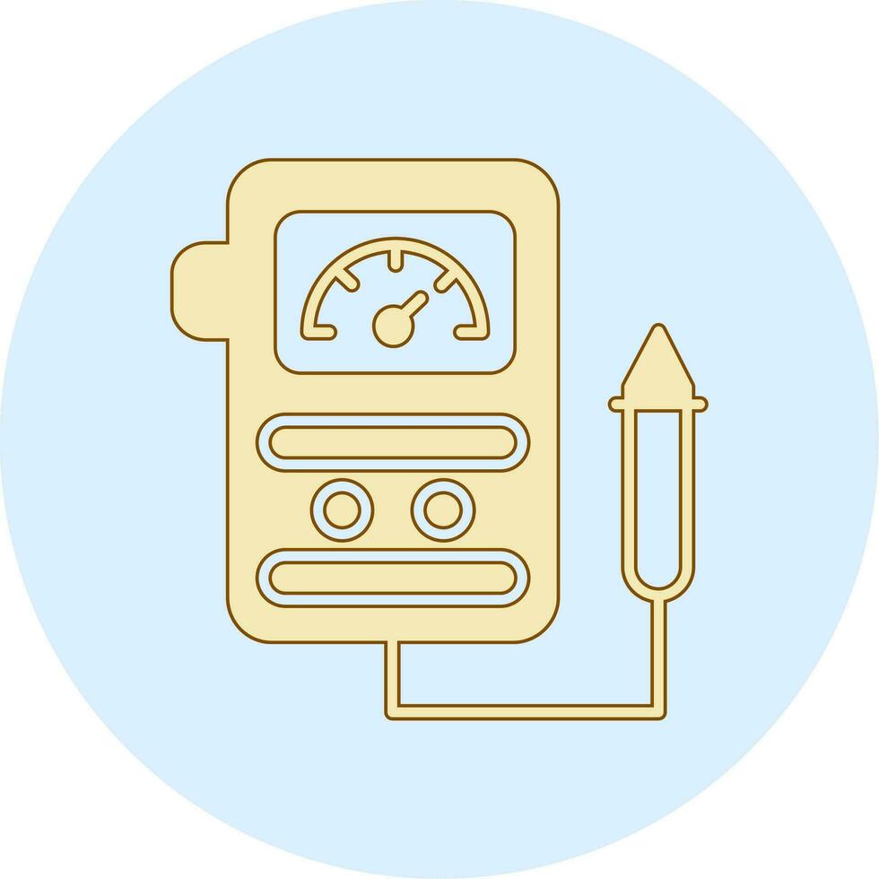 Voltmeter Vector Icon