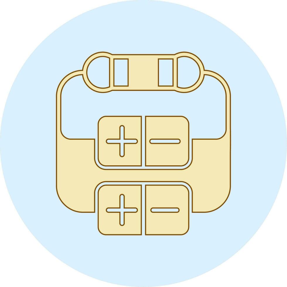 Resistor Vector Icon