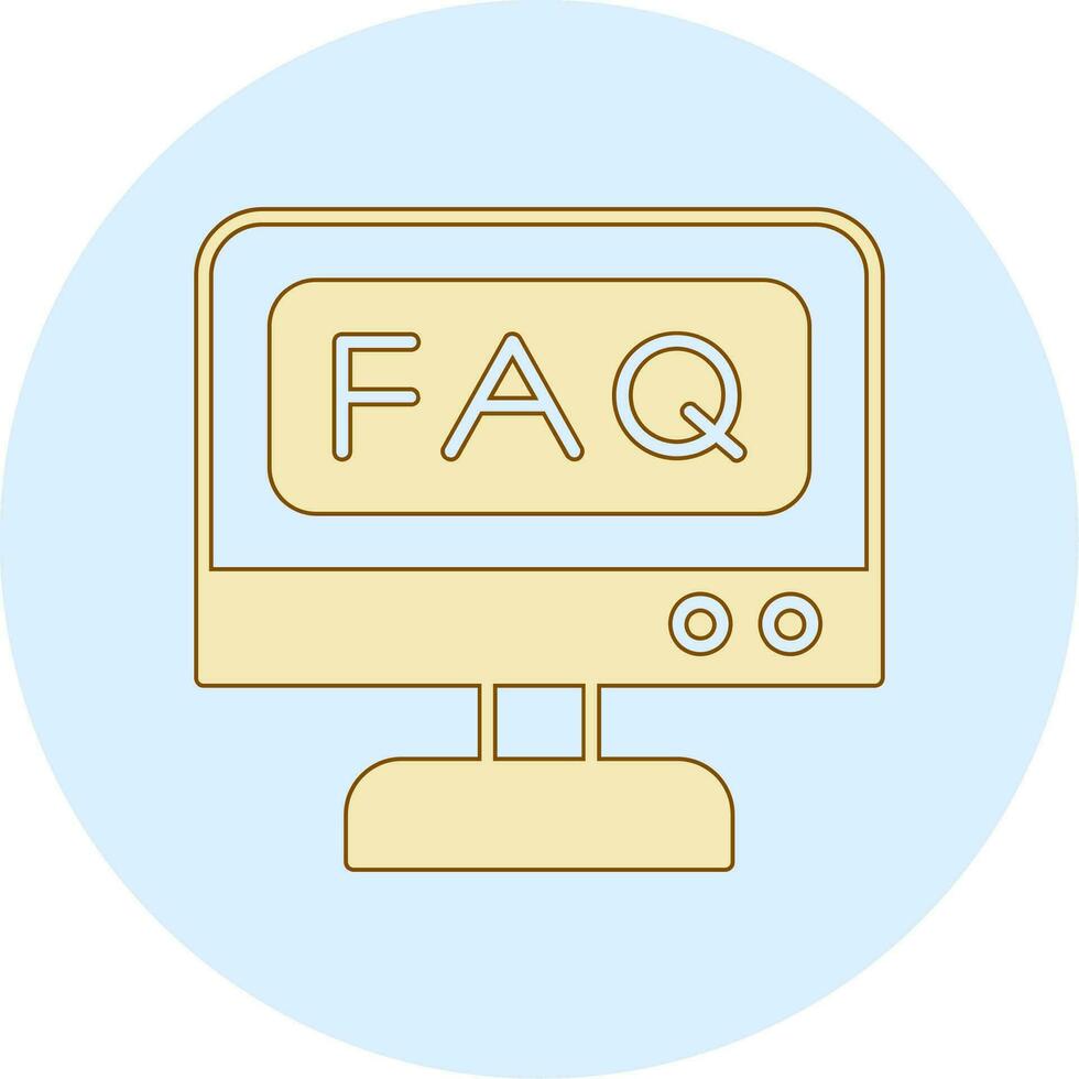 Faq Vector Icon