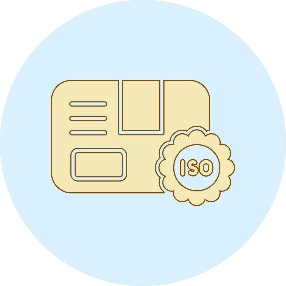 icono de vector iso