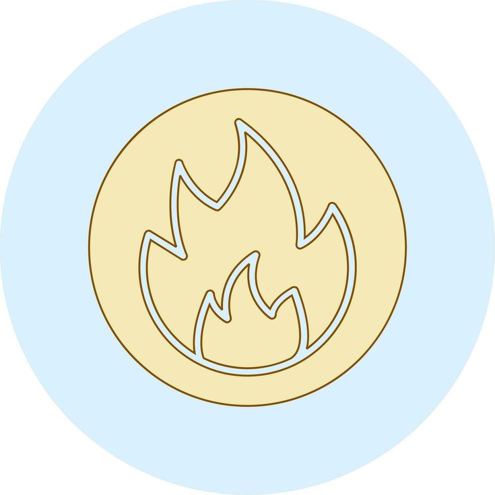 Flammable Vector Icon