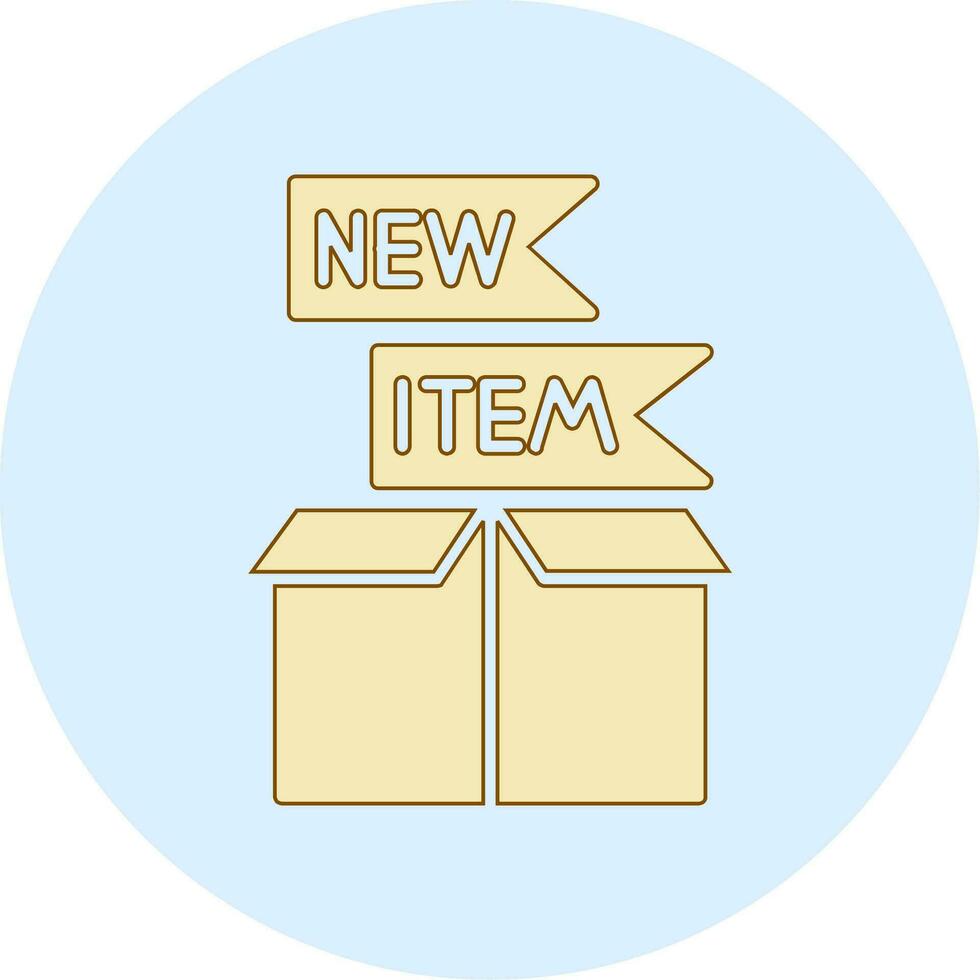 New Item Vector Icon