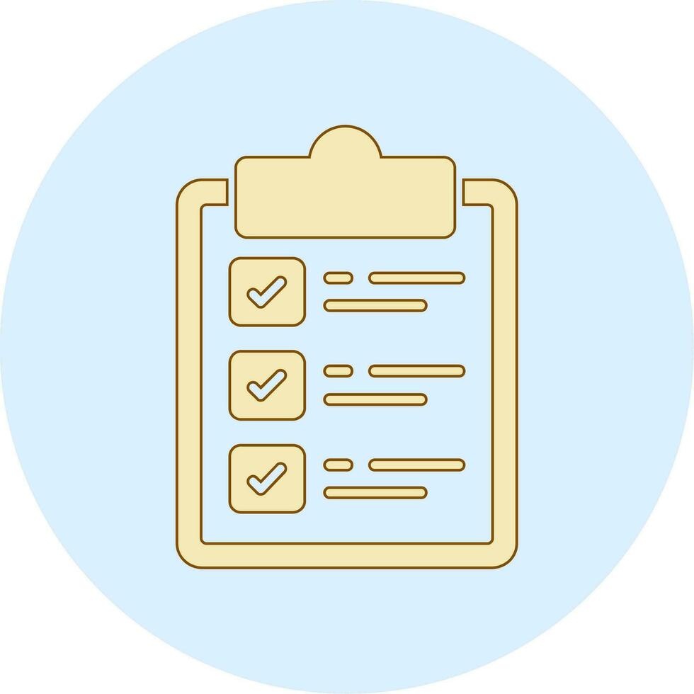 Check List Vector Icon