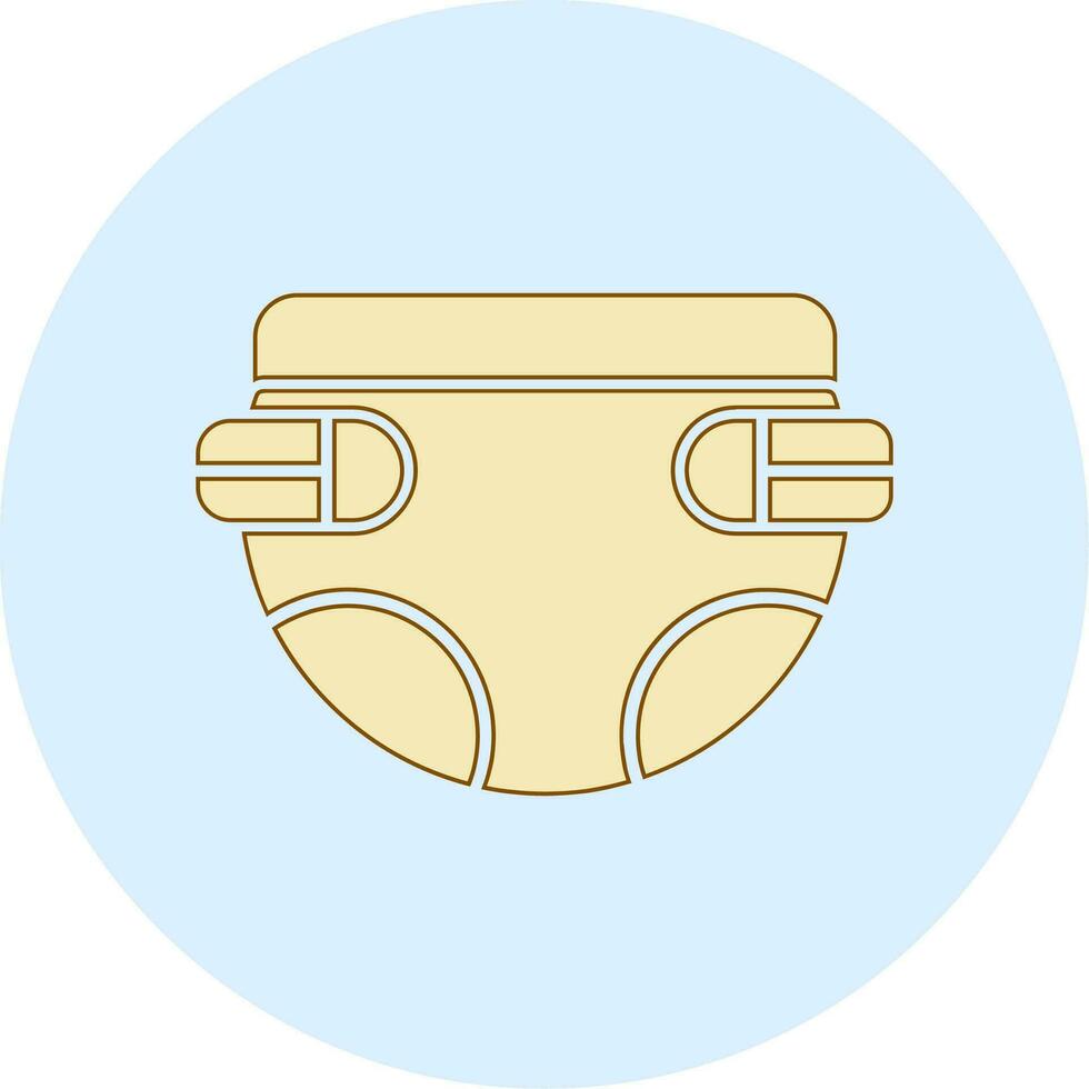 Diaper Vector Icon