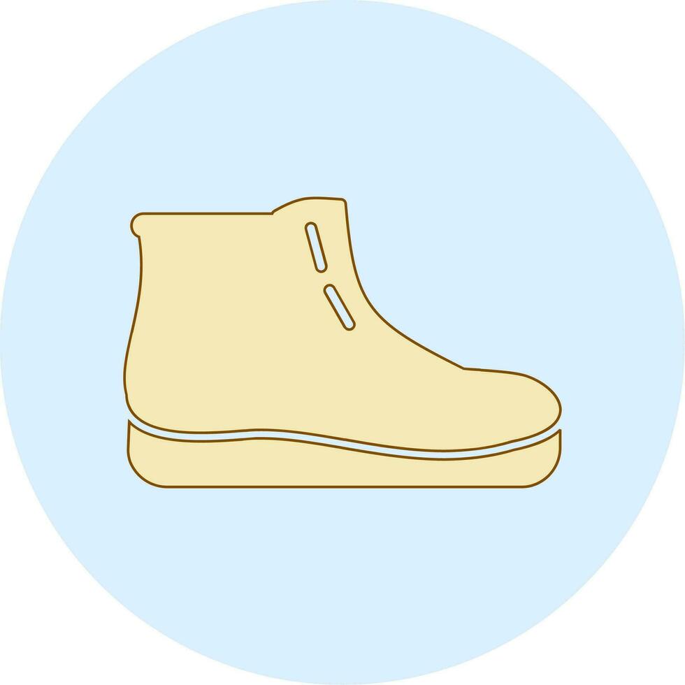 icono de vector de botas