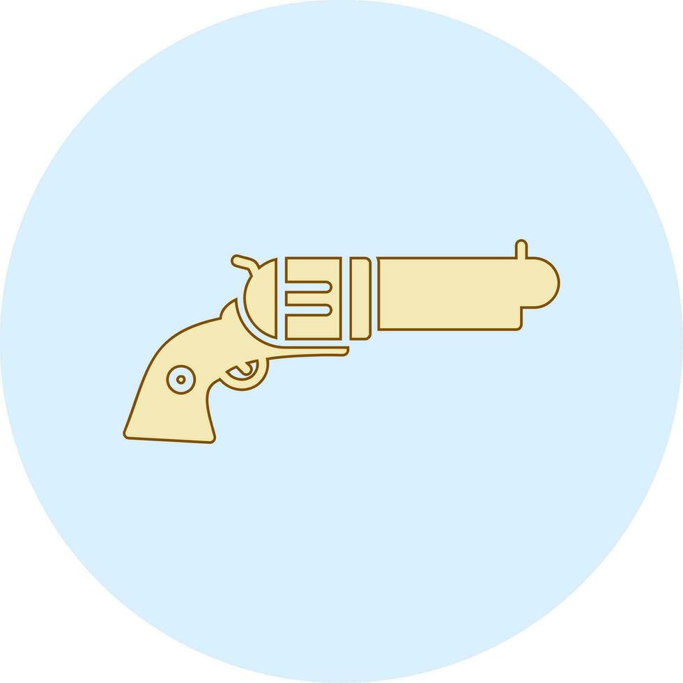 icono de vector de pistola