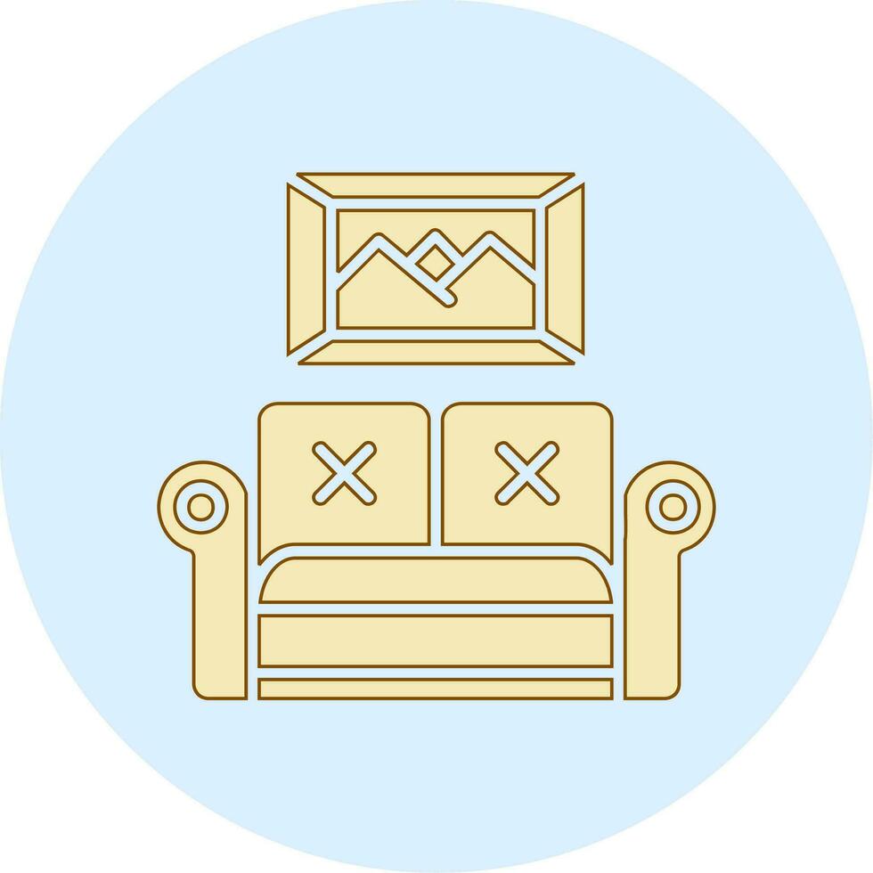 Sofa Vector Icon